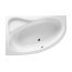 Riho Lyra Wanna narożna asymetryczna z hydromasażem FLOW prawa 153,5x100,5 cm akrylowa prawa biała BA67005F1GF1003/B021007005 - zdjęcie 1