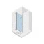 Riho Novik Z101 Drzwi prysznicowe uchylne 80x200 cm profile aluminiowe szkło przezroczyste z powłoką Riho Shield GZ1080000/G003001120 - zdjęcie 2