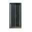 Riho Novik Z111 Drzwi prysznicowe wahadłowe 90x200 cm profile aluminiowe szkło przezroczyste z powłoką Riho Shield GZ6090000/G003004120 - zdjęcie 1