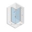 Riho Novik Z201 Kabina prysznicowa prostokątna 80x100x200 cm profile aluminiowe szkło przezroczyste z powłoką Riho Shield GZ5080100/G003008120 - zdjęcie 3