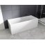 Riho Rethink Cubic Plug&Play Back2Wall Wanna prostokątna 180x80 cm biała B106025005 - zdjęcie 3
