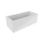 Riho Rethink Cubic Plug & Play Wanna prostokątna 170x75 cm z napełnianiem przez przelew + obudowa + nóżki biała B105025005 - zdjęcie 1