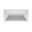 Riho Rethink Cubic Wanna prostokątna 160x70 cm z napełnieniem przez przelew biała B104013005 - zdjęcie 1