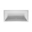 Riho Rethink Cubic Wanna prostokątna 180x80 cm z napełnianiem przez przelew biały połysk B106013005 - zdjęcie 1