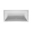 Riho Rethink Cubic Wanna prostokątna 180x90 cm z napełnianiem przez przelew biały mat B107013105 - zdjęcie 1