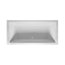 Riho Rethink Cubic Wanna prostokątna 200x90 cm z napełnianiem przez przelew biały połysk B110013005 - zdjęcie 1