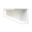 Riho Rethink Space Wanna narożna asymetryczna 170x90 cm z napełnianiem przez przelew lewa biały połysk B114006005 - zdjęcie 1