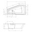 Riho Rethink Space Wanna narożna asymetryczna 170x90 cm z napełnianiem przez przelew prawa biały połysk B113006005 - zdjęcie 3