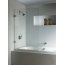 Riho Scandic M107 Parawan nawannowy 100x150 cm wersja prawa, szkło przezroczyste GX0107202 - zdjęcie 2