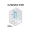 Riho Scandic NXT X109V Parawan nawannowy dwuczęściowy 85x150 cm lewy G001151120  - zdjęcie 2