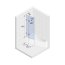 Riho Scandic NXT X500 Parawan nawannowy 91,5x150 cm dwuczęściowy lewy G001171120 - zdjęcie 2