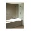 Riho Scandic S107 Parawan nawannowy 90x150 cm, szkło przezroczyste GC15200 - zdjęcie 1