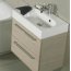 Riho Slimline/Estee Umywalka z marmuru syntetycznego 100x38 cm, biała F7SL110038111 - zdjęcie 4