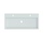 Riho Spring Vow Umywalka meblowa 100,3x40,2 cm z 2 otworami na baterie biała W004009105 - zdjęcie 1
