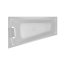 Riho Still Smart LED Wanna narożna asymetryczna 170x110 cm z napełnianiem przez przelew z oświetleniem LED prawa biała B101010005 - zdjęcie 1
