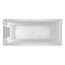 Riho Still Square LED 170x75 cm Wanna prostokątna z oświetleniem LED po lewej stronie, biała BR0200500K00131/B100004005 - zdjęcie 1