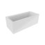 Riho Still Square Plug & Play Wanna prostokątna 170x75 cm z napełnianianiem przez przelew + obudowa + nóżki biała B100064005 - zdjęcie 1