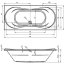 Riho Supreme Wanna prostokątna z hydromasażem AIR lewa 190x90 cm akrylowa biała BA58005A1GH1009/B014009005 - zdjęcie 3