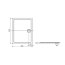 Roca Aeron Brodzik prostokątny 120x80x3,5 cm kompozytowy biały A276282100 - zdjęcie 3