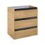 Roca Alpine Szafka podumywalkowa 68,5x45,2x74 cm jasny dąb A857867464 - zdjęcie 1