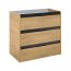 Roca Alpine Szafka podumywalkowa 78,5x45,2x74 cm jasny dąb A857868464 - zdjęcie 1
