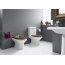 Roca America Toaleta WC kompaktowa 40,5x70,5x77,5 cm odpływ podwójny, biała A342497000 - zdjęcie 4