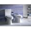 Roca America Toaleta WC kompaktowa 40,5x70,5x77,5 cm odpływ podwójny, biała A342497000 - zdjęcie 2