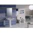 Roca America Toaleta WC kompaktowa 40,5x70,5x77,5 cm odpływ podwójny, biała A342497000 - zdjęcie 7