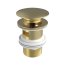Roca Aqua Korek do umywalki klik klak PVD brushed gold z powłoką Everlux A5054015VA - zdjęcie 1