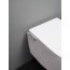 Roca Avant Zestaw Toaleta WC podwieszana 56,5x36,5 cm Rimless Vortex bez kołnierza ze zintegrowanym zbiornikiem In-Tank spłukiwanie wirowe + deska wolnoopadająca biały z powłoką Supraglaze A80336NS0H - zdjęcie 11