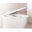Roca Avant Zestaw Toaleta WC podwieszana 56,5x36,5 cm Rimless Vortex bez kołnierza ze zintegrowanym zbiornikiem In-Tank spłukiwanie wirowe + deska wolnoopadająca biały z powłoką Supraglaze A80336NS0H - zdjęcie 21