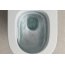 Roca Avant Zestaw Toaleta WC podwieszana 56,5x36,5 cm Rimless Vortex bez kołnierza ze zintegrowanym zbiornikiem In-Tank spłukiwanie wirowe + deska wolnoopadająca biały z powłoką Supraglaze A80336NS0H - zdjęcie 13
