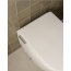 Roca Avant Zestaw Toaleta WC podwieszana 56,5x36,5 cm Rimless Vortex bez kołnierza ze zintegrowanym zbiornikiem In-Tank spłukiwanie wirowe + deska wolnoopadająca biały z powłoką Supraglaze A80336NS0H - zdjęcie 10
