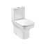 Roca Dama-N Toaleta WC kompaktowa 60x36,5 cm Rimless bez kołnierza, biała A34278L000 - zdjęcie 1