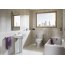 Roca Debba Toaleta WC kompaktowa 35,5x65,5x76 cm odpływ poziomy, biała A342997000 - zdjęcie 5