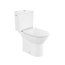 Roca Debba Toaleta WC kompaktowa 65,5x35 cm Rimless bez kołnierza biała A34299P000 - zdjęcie 2