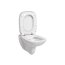 Roca Debba Toaleta WC podwieszana 35,5x54x40 cm bez kołnierza, biała A34699L000 - zdjęcie 4