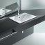 Roca Diverta Umywalka wpuszczana w blat 55x42,5x17 cm z powłoką MaxiClean, biała A32711600M - zdjęcie 2