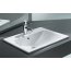 Roca Diverta Umywalka wpuszczana w blat 55x42,5x17 cm z powłoką MaxiClean, biała A32711600M - zdjęcie 5