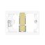 Roca Duplo S Klawisze do przycisku spłukującego PS4 PVD brushed gold A8904213VA - zdjęcie 1