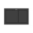 Roca Duplo S Przycisk WC PS1 czarny mat A890225306 - zdjęcie 1