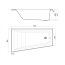 Roca Easy Wanna narożna z hydromasażem 160x90 cm lewa A24T300000 - zdjęcie 2