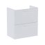 Roca Ella Compacto Szafka podumywalkowa 58,5x34,6x63,5 cm biały mat A857778529 - zdjęcie 1