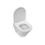 Roca Gap Round Compacto Toaleta WC 48x35,5 cm krótka bez kołnierza biała A3460NB000 - zdjęcie 4