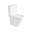Roca Gap Round Toaleta WC kompaktowa 60x37x79 cm bez kołnierza Rimless biała A3420N7000 - zdjęcie 1