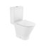 Roca Gap Toaleta WC kompaktowa 65,5x37 cm Rimless bez kołnierza z powłoką biała A3420N8S00	 - zdjęcie 1