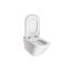 Roca Gap Zestaw Toaleta WC bez kołnierza + deska wolnoopadająca biały A34647LS00+A80148200U - zdjęcie 2