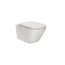 Roca Gap Zestaw Toaleta WC podwieszana Rimless bez kołnierza + deska wolnoopadająca biała A34H470000 - zdjęcie 1