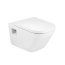 Roca Gap Zestaw Toaleta WC podwieszana 54x35 cm z deską sedesową wolnoopadającą, biały A346477000+A80148200U - zdjęcie 2
