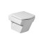 Roca Hall Toaleta WC podwieszana 35,5x50x40 cm Compacto z powłoką MaxiClean, biała A34662700M - zdjęcie 1
